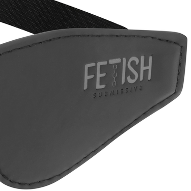Maschera BDSM in pelle vegana per giochi di sottomissione e mistero